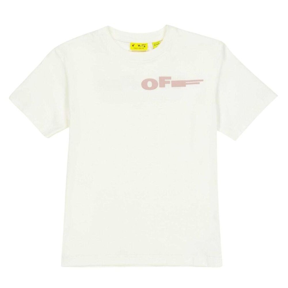 Off-White Childrens/Kids Logo T-Shirt / White